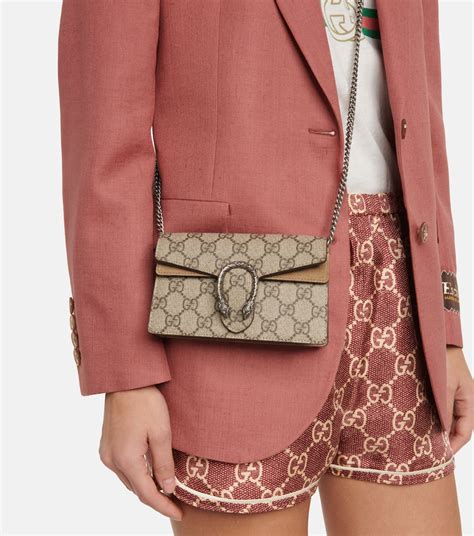 gucci women's dionysus gg supreme mini bag|dionysus gg small rectangular bag.